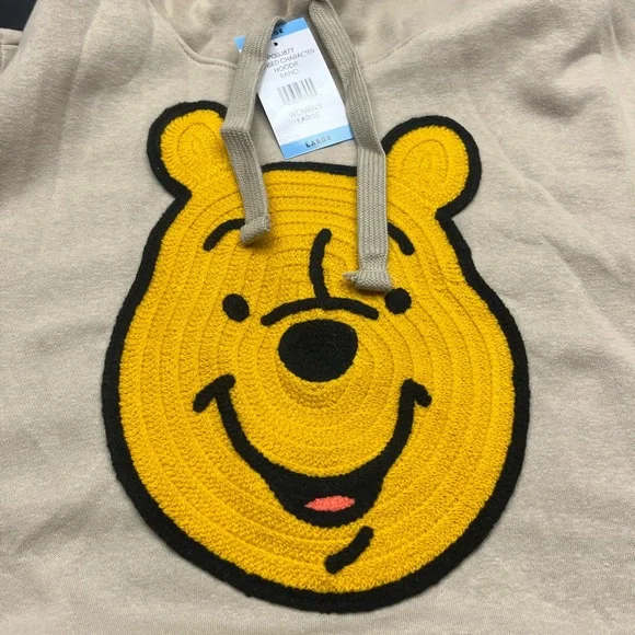 Women’s Winnie the Pooh hooded sweatshirt - Size: Large - Brand new with tags - Picture 6 of 8